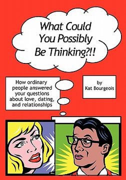 portada what could you possibly be thinking?!! (en Inglés)