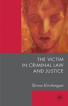 portada the victim in criminal law and justice (en Inglés)