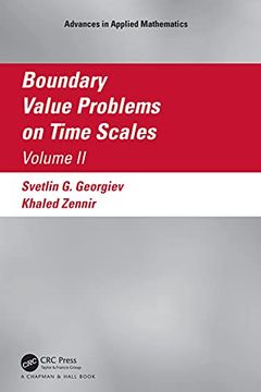 portada Boundary Value Problems on Time Scales, Volume ii (Advances in Applied Mathematics) (en Inglés)