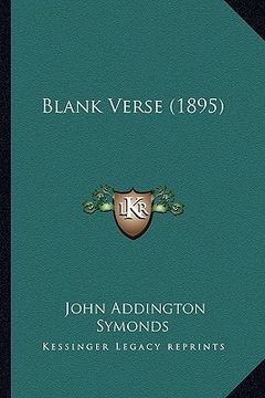 portada blank verse (1895) (in English)