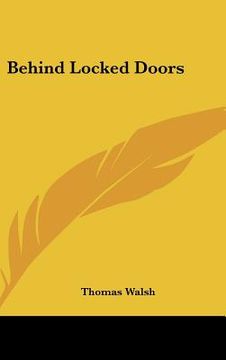 portada behind locked doors (en Inglés)