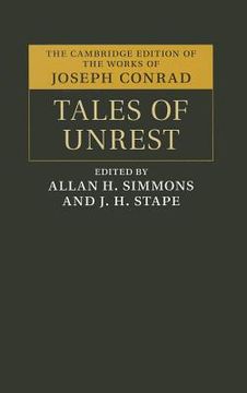 portada Tales of Unrest Hardback (The Cambridge Edition of the Works of Joseph Conrad) (en Inglés)