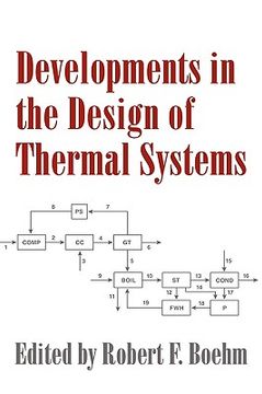 portada Developments in the Design of Thermal Systems 