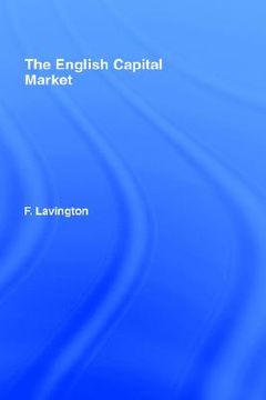 portada the english capital market (in English)