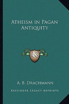 portada atheism in pagan antiquity (en Inglés)