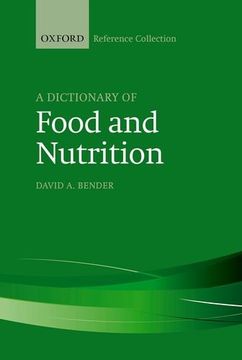 portada A Dictionary of Food and Nutrition (The Oxford Reference Collection) (in English)