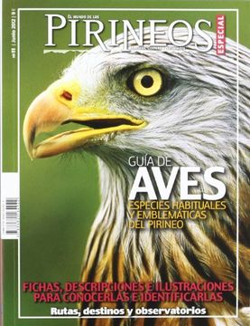 portada Guía de aves: Especies habituales y emblematicas del Pirineo (El mundo de los Pirineos. Numero Especial)