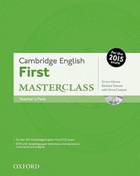 portada Cambridge English: First Masterclass: Cambridge English First Certificate Masterclass. Teacher's Pack ed 2015 