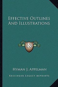 portada effective outlines and illustrations (en Inglés)