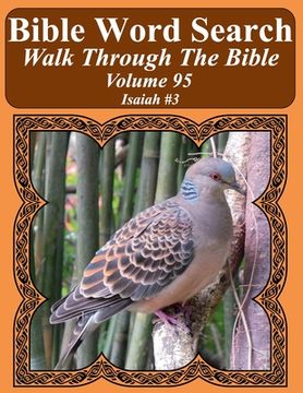 portada Bible Word Search Walk Through The Bible Volume 95: Isaiah #3 Extra Large Print (en Inglés)