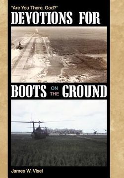 portada devotions for boots on the ground (en Inglés)