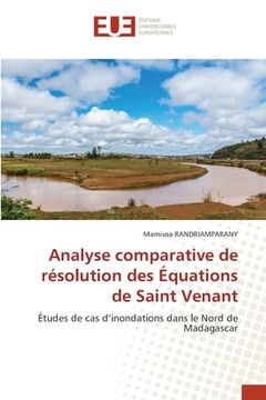portada Analyse comparative de résolution des Équations de Saint Venant (en Francés)