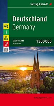portada Alemania, Mapa de Carreteras (1: 500000) (Freytag & Berndt)
