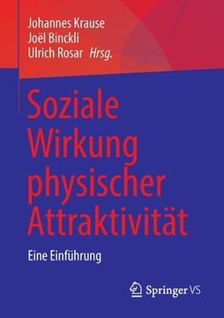 portada Soziale Wirkung Physischer Attraktivität: Eine Einführung (en Alemán)