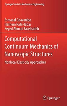 portada Computational Continuum Mechanics of Nanoscopic Structures: Nonlocal Elasticity Approaches (Springer Tracts in Mechanical Engineering) (en Inglés)