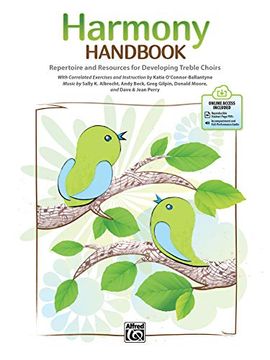 portada Harmony Handbook: Repertoire and Resources for Developing Treble Choirs, Book & Online Pdf/Audio [With Access Code] (in English)