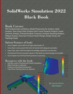 portada SolidWorks Simulation 2022 Black Book (en Inglés)