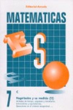 portada Cuaderno matematicas 7 - magnitudes y su medida (II)