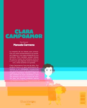 portada Clara Campoamor: Escrito por Manuela Carmena