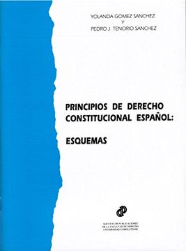 portada Principios de Derecho Constitucional Español Esquemas
