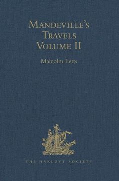 portada Mandeville's Travels: Volume II Texts and Translations