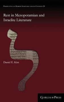 portada Rest in Mesopotamian and Israelite Literature (en Inglés)