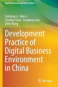 portada Development Practice of Digital Business Environment in China (en Inglés)