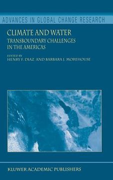 portada climate and water: transboundary challenges in the americas (in English)
