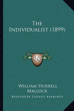portada the individualist (1899) (en Inglés)