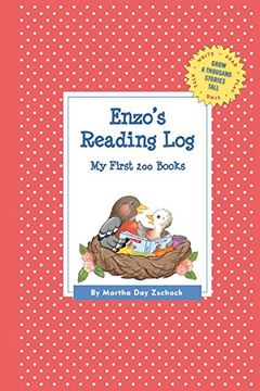 portada Enzo's Reading Log: My First 200 Books (Gatst) (Grow a Thousand Stories Tall) (en Inglés)