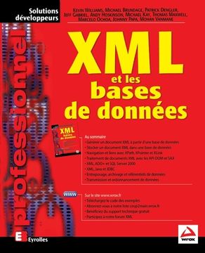 portada XML et les bases de données (en Francés)