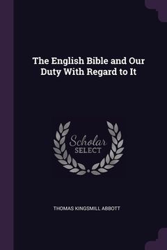 portada The English Bible and Our Duty With Regard to It