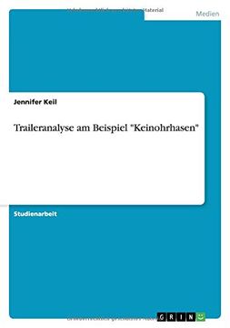 portada Traileranalyse am Beispiel "Keinohrhasen" (German Edition)