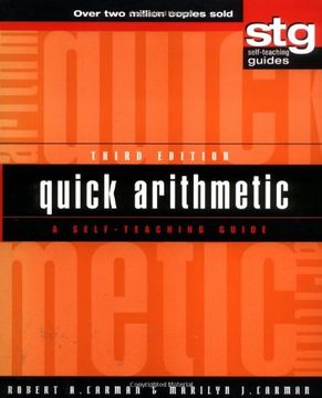 portada Quick Arithmetic: A Self-Teaching Guide (Wiley Self-Teaching Guides) (en Inglés)