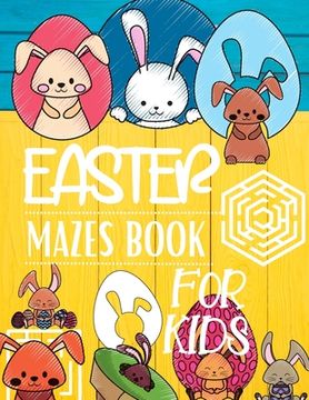 portada Easter Mazes Book For Kids (en Inglés)