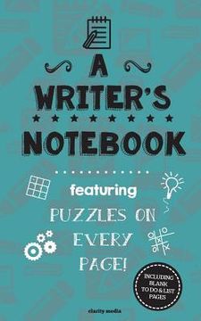 portada A Writer's Notebook: Featuring 100 puzzles (en Inglés)
