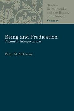 portada Being and Predication: Essays in Phenomenology (Studies in Philosophy and the History of Philosophy) 