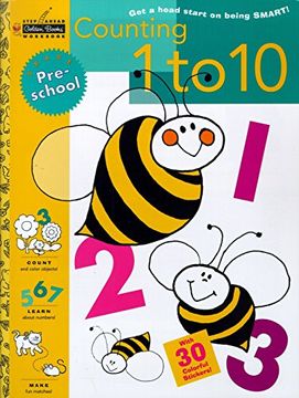 portada Workbk-Counting 1 to 10 Grade (Step Ahead Golden Books Workbook) (in English)