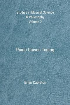 portada Piano Unison Tuning (en Inglés)