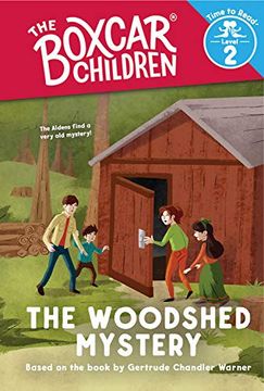 portada The Woodshed Mystery (The Boxcar Children: Time to Read, Level 2) 
