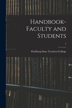 portada Handbook- Faculty and Students; 1