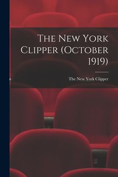 portada The New York Clipper (October 1919) (en Inglés)