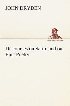 portada discourses on satire and on epic poetry (en Inglés)