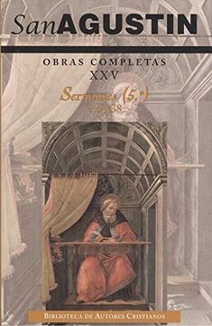portada Obras Completas de san Agustín. Xxv Sermones (in Spanish)