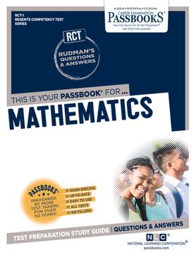 portada Mathematics (Rct-1): Passbooks Study Guide Volume 1 (en Inglés)