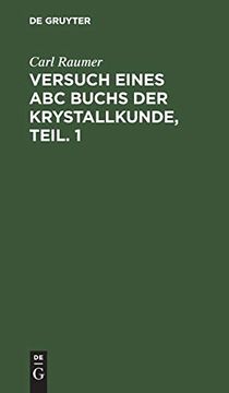 portada Mit Kupfern: Aus Versuch Eines abc Buchs der Krystallkunde (en Alemán)