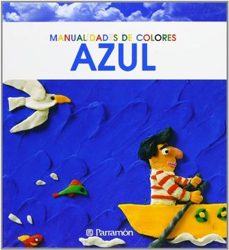 portada Manualidades de Colores Azul (in Spanish)