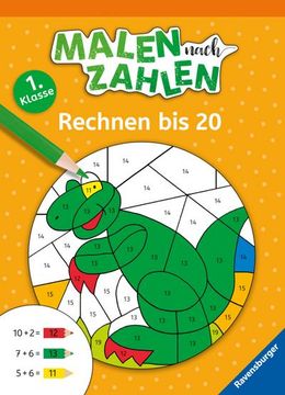 portada Malen Nach Zahlen, 1. Kl. Rechnen bis 20 (in German)