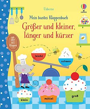 portada Mein Buntes Klappenbuch: Größer und Kleiner, Länger und Kürzer (en Alemán)