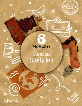 portada Ciencias Sociales 6º Educacion Primaria Castilla Leon